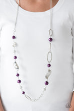 Cargar imagen en el visor de la galería, All About Me - Purple Necklace Set
