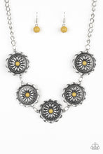 Load image into Gallery viewer, Me-dallions, Myself, and I - Yellow Necklace Set
