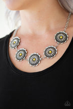 Load image into Gallery viewer, Me-dallions, Myself, and I - Yellow Necklace Set

