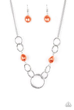 Cargar imagen en el visor de la galería, Lead Role - Orange Necklace Set
