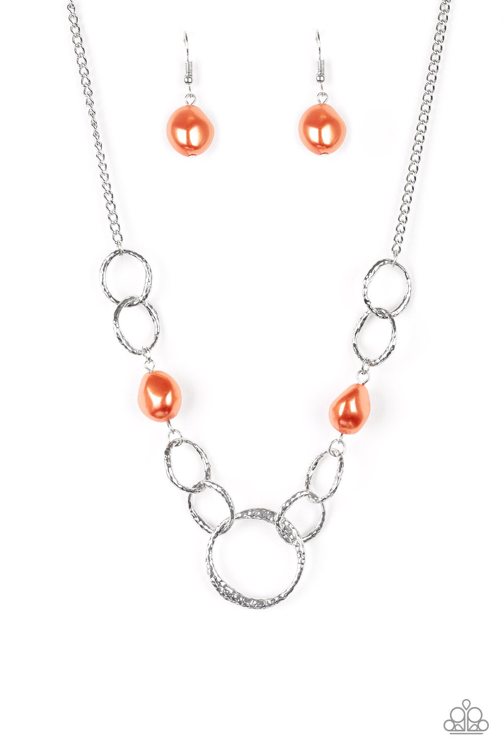 Lead Role - Orange Necklace Set