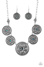 Cargar imagen en el visor de la galería, Written In The STAR LILIES - Blue Necklace Set
