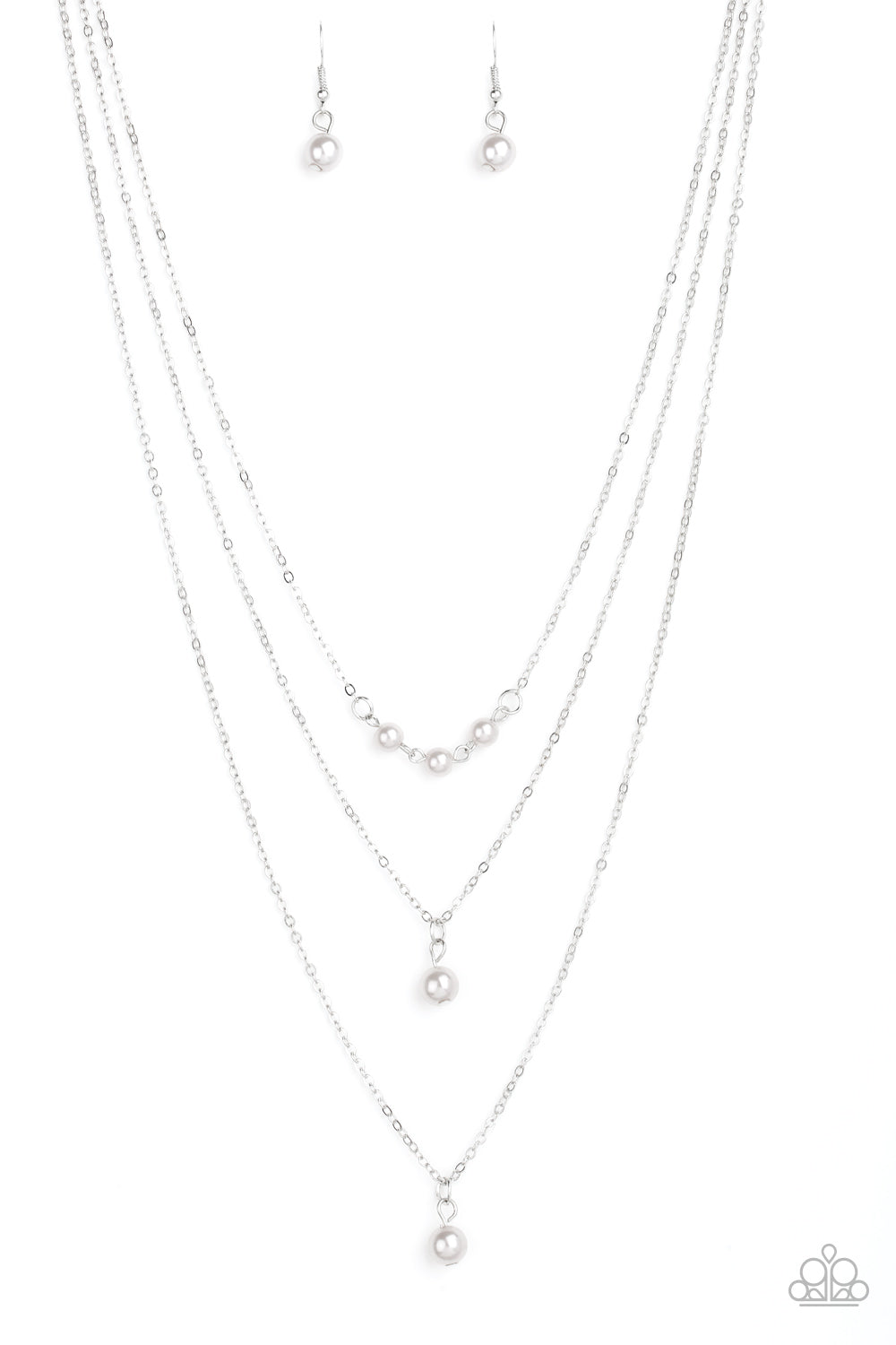 High Heels and Hustle - Silver Necklace Set