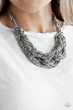 Load image into Gallery viewer, City Catwalk - Silver Necklace Set
