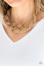 Carregar imagem no visualizador da galeria, A Standing Ovation - Brown Necklace Set
