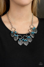 Carregar imagem no visualizador da galeria, Very Valentine - Blue Necklace Set
