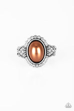 Cargar imagen en el visor de la galería, Pearl Party - Brown Ring
