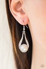 Load image into Gallery viewer, HEADLINER Over Heels - White Earrings
