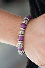 Cargar imagen en el visor de la galería, Across the Mesa - Purple Bracelet
