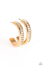 Load image into Gallery viewer, 5th Avenue Fashionista - Gold Earrings
