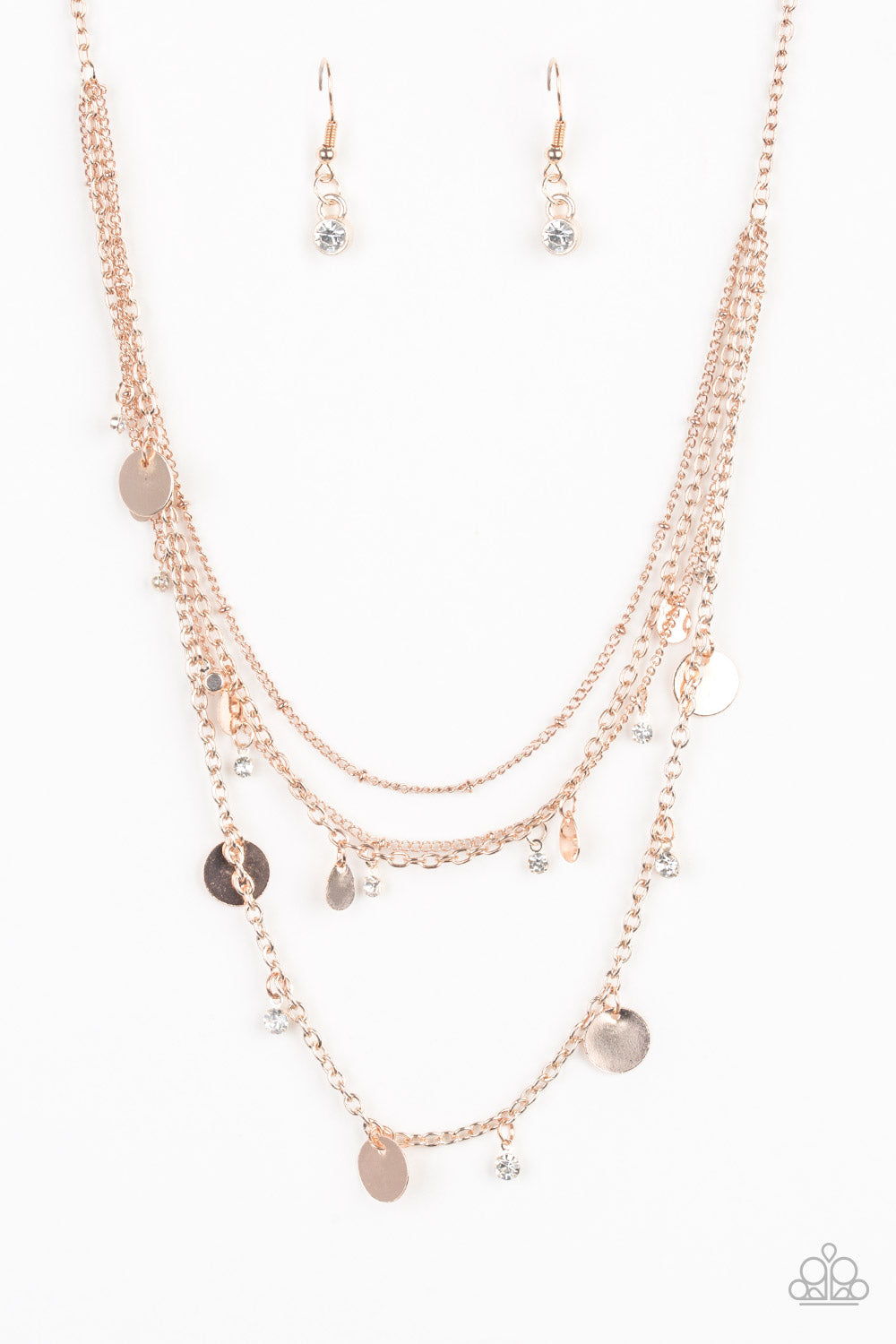 Classic Class Act - Rose Gold Necklace Set