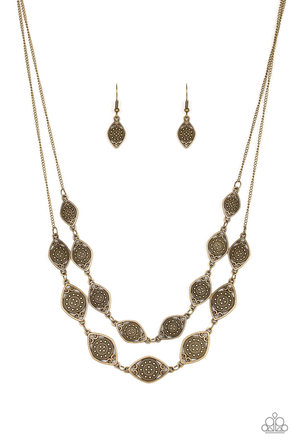 Make Yourself At HOMESTEAD - Brass Necklace Set