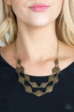 Cargar imagen en el visor de la galería, Make Yourself At HOMESTEAD - Brass Necklace Set
