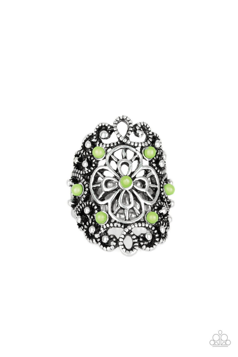 Floral Fancies - Green Ring