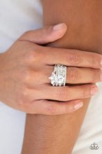 Load image into Gallery viewer, Top Dollar Bling - White Ring
