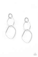 Load image into Gallery viewer, Twisted Trio - Silver Earrings
