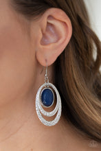 Cargar imagen en el visor de la galería, Seaside Spinster - Blue Earrings
