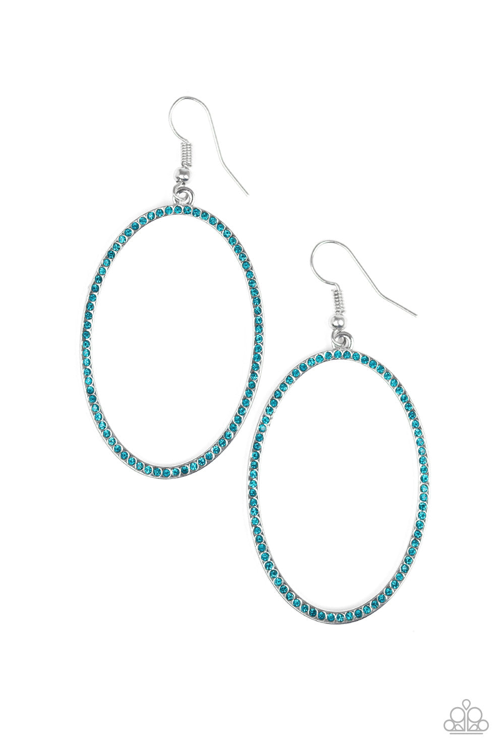 Dazzle On Demand - Blue Earrings