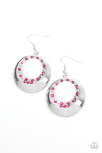 Load image into Gallery viewer, Ringed In Refinement - Pink Earrings
