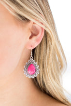 Load image into Gallery viewer, Mesa Mustang - Pink Earrings
