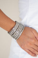 Load image into Gallery viewer, A Wait-and-SEQUIN Attitude - Silver Urban Bracelet
