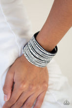 Load image into Gallery viewer, A Wait-and-SEQUIN Attitude - Blue Urban Bracelet
