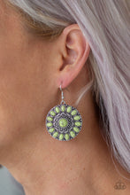 Charger l&#39;image dans la galerie, Desert Palette - Green Earrings
