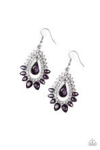 Load image into Gallery viewer, Boss Brilliance - Purple Earrings
