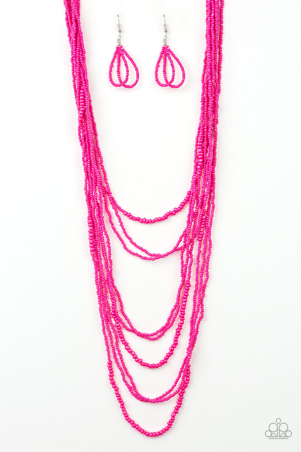 Totally Tonga - Pink Necklace Set