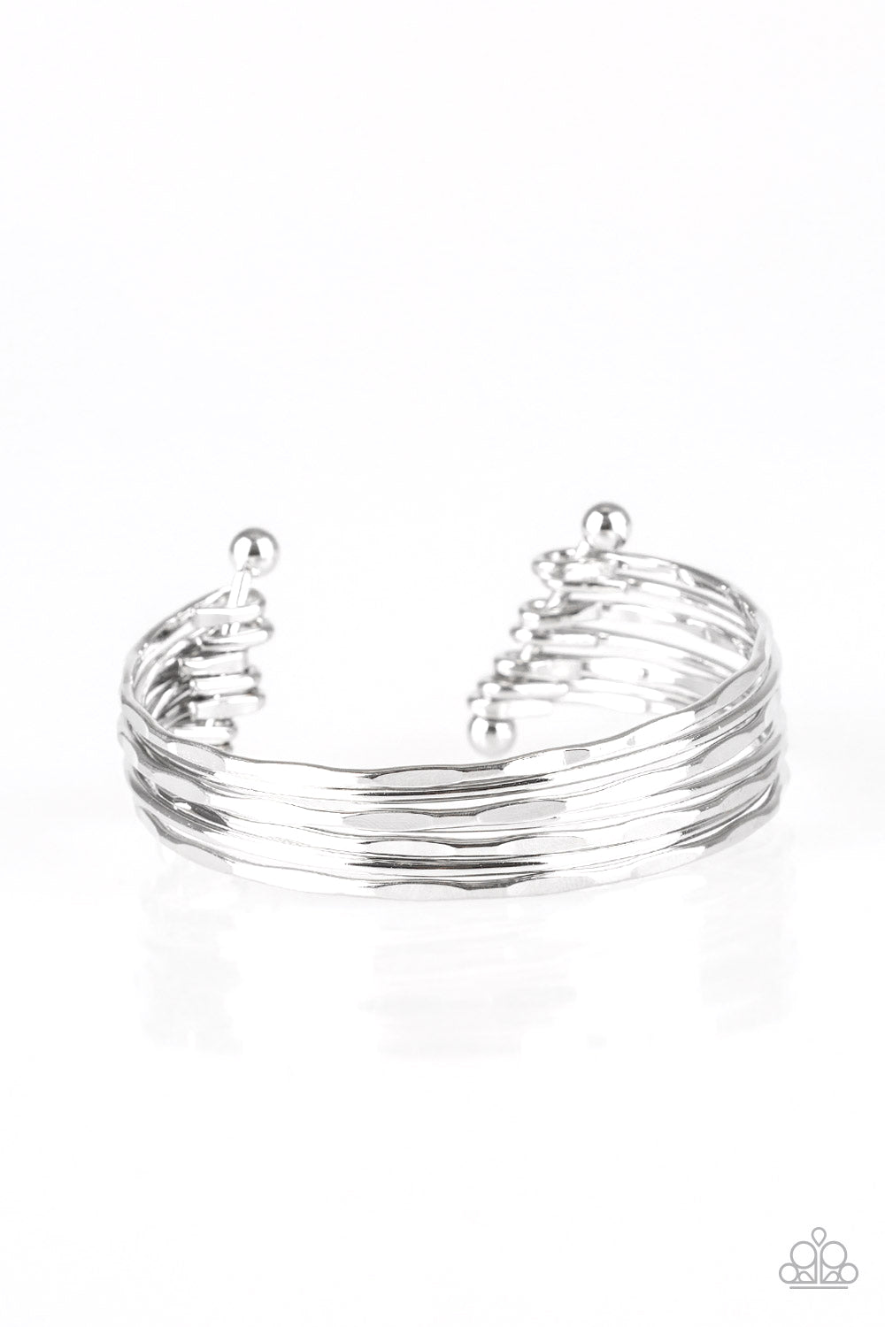 Timelessly Textured - Silver Bracelet