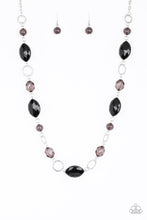 Cargar imagen en el visor de la galería, Shimmer Simmer - Black Necklace Set
