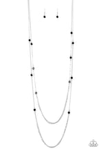 Load image into Gallery viewer, Sparkle Of The Day - Black Necklace Set
