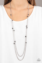 Load image into Gallery viewer, Sparkle Of The Day - Black Necklace Set
