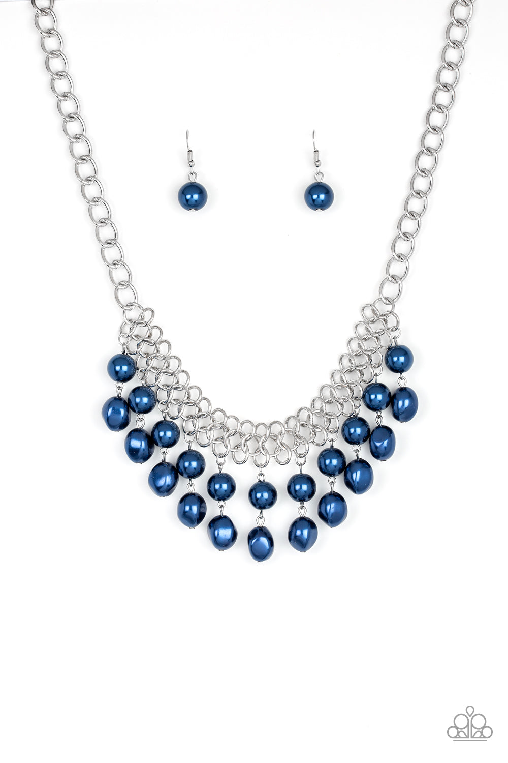 5th Avenue Fleek - Blue Necklace Set
