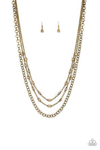Cargar imagen en el visor de la galería, Metro Mixer - Brass Necklace Set
