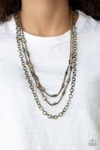 Cargar imagen en el visor de la galería, Metro Mixer - Brass Necklace Set
