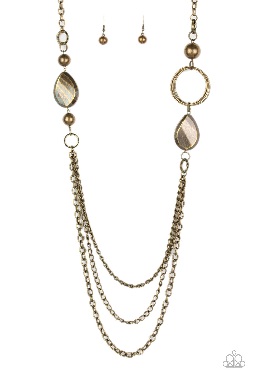 Rebels Have More Fun - Brass Necklace Set
