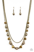 Load image into Gallery viewer, Tour de Demure - Brass Necklace Set
