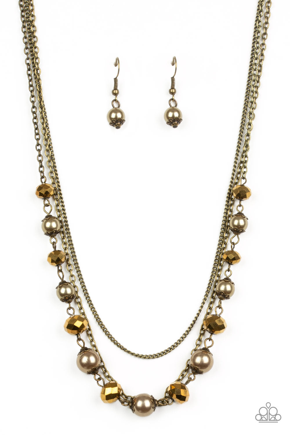 Tour de Demure - Brass Necklace Set