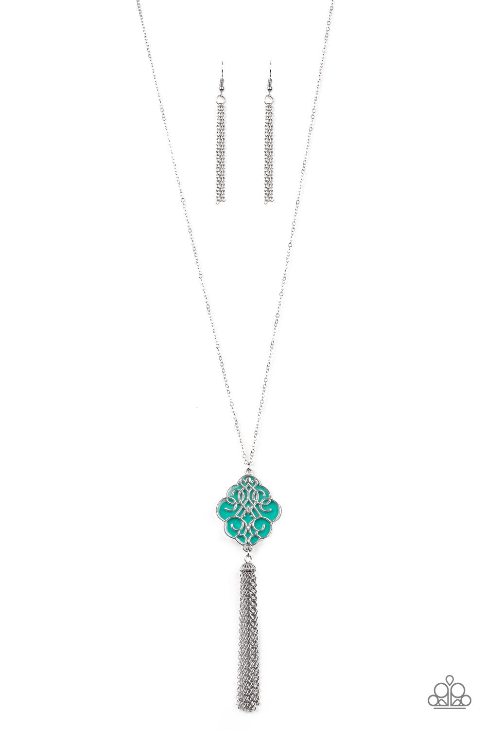 Malibu Mandala - Green Necklace Set