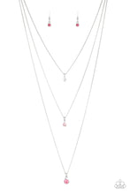Carregar imagem no visualizador da galeria, Crystal Chic - Pink Necklace Set

