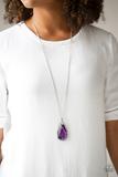 Cargar imagen en el visor de la galería, Maven Magic - Purple Necklace Set
