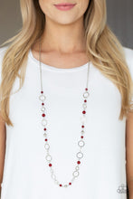 Cargar imagen en el visor de la galería, Kid In A Candy Shop - Red Necklace Set
