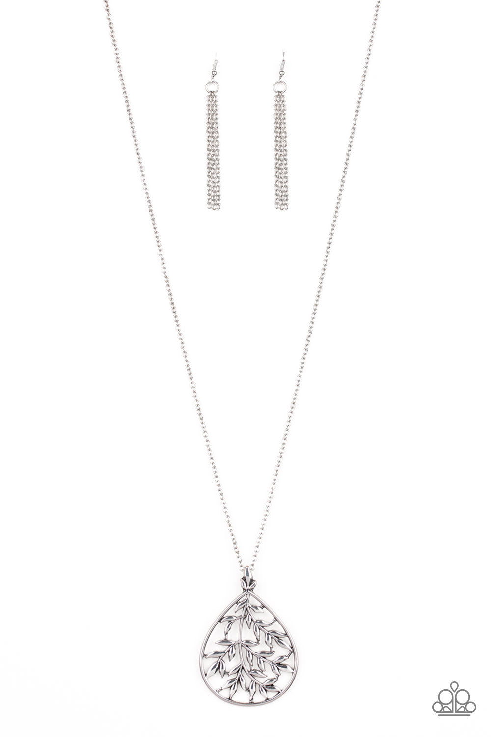 BOUGH Down - Silver Necklace Set