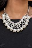 Empire State Empress - White Necklace Set
