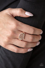 Load image into Gallery viewer, Casino CACHE - Rose Gold Ring
