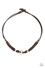 Load image into Gallery viewer, Beach Cruise - Brown Urban Necklace

