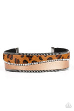 Charger l&#39;image dans la galerie, Flirtatiously Feline - Brown Urban Bracelet
