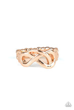 Cargar imagen en el visor de la galería, Infinitely Industrial - Rose Gold Ring
