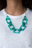 Cargar imagen en el visor de la galería, Sizzle Sizzle - Blue Necklace Set
